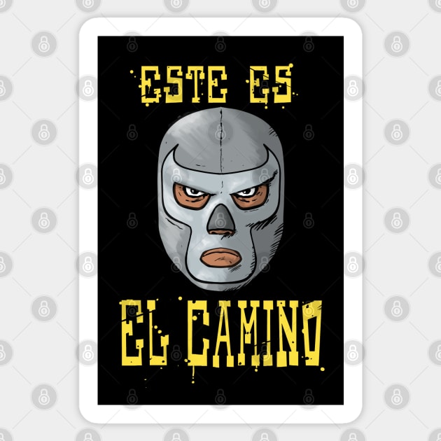 ESTE ES EL CAMINO Sticker by PickledGenius